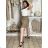 Langarm-Hemdkleid für Damen (S/M EINHEITSGRÖSSE) ITALIAN FASHION IMWD232607