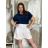 Langer Overall mit Anhänger 3/4 Langarm Damen Übergröße (50-58) ITALIAN FASHION IMWEC24016