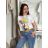 T-Shirt Kurzarm Damen (uni sl) ITALIENISCHE Mode IM518106