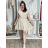 Elegante Hose mit Gürtel für Damen (S/M/L ONE SIZE) ITALIAN FASHION IM425057