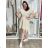 Elegante Hose mit Gürtel für Damen (S/M/L ONE SIZE) ITALIAN FASHION IM425057