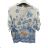 Kurzarmhemd Kleid Kleid (uni L-2XL) ITALIENISCH MODA IMS20002