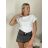 Übergroßer Langarm-Strickpullover für Damen (S/M EINHEITSGRÖSSE) ITALIAN FASHION IMPTI23NG77001 -   schwarz -   S / M