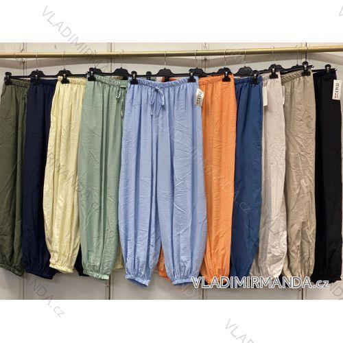 Oversize-Sommerhose für Damen (46/48/50, Einheitsgröße) Italienische Mode IMC26076
