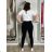 Leggings lange isolierte Damenjeans (S-3XL) TURKISH FASHION TMWL233308619/DUR XL/2XL dunkelblau