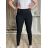 Leggings lange isolierte Damenjeans (S-3XL) TURKISH FASHION TMWL233308619/DUR L / XL schwarz