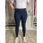 Leggings lange isolierte Damenjeans (S-3XL) TURKISH FASHION TMWL233308619/DUR XL/2XL dunkelblau