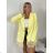 Damen-Langarmjacke (S/M ONE SIZE) ITALIAN FASHION IMPDY23MDUE991838 S / M / L beige