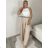 Lange Damenhose (S/M EINHEITSGRÖSSE) ITALIAN FASHION IMPDY23LC5918 S / M / L hellblau
