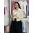 Damen-Jeansjacke MOON (S-2XL) MOON GIRL MOG26GY802B beige 4XL