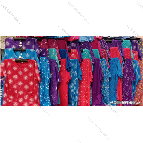 Maxi-T-Shirt Kurzarm übergroß mit Taschen (l-5xl) RUNA-744