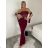 Langes trägerloses Partykleid für Damen (S/M/L EINHEITSGRÖSSE) ITALIAN FASHION IMPLP2365360011A
