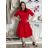 Damen Stretchhose (S/M/L Einheitsgröße) ITALIAN FASHION IM525STELA S / M / L rot