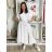 Langarm-Hemdkleid für Damen (Einheitsgröße S/M) ITALIAN FASHION IMWGM23447 M/L/XL beige