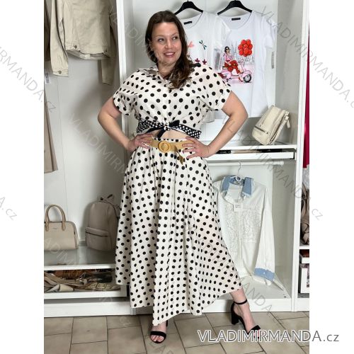 Tílko letní icecool dámské (S/M ONE SIZE) ITALSKÁ MÓDA IMM21634 S / M / L weiß