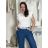 Kleid mit 3/4 Ärmeltasche für Damen (uni sl) ITALIAN Fashion IM3181746