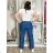Kleid mit 3/4 Ärmeltasche für Damen (uni sl) ITALIAN Fashion IM3181746