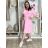 Langarm-Hemdkleid für Damen (Einheitsgröße S/M) ITALIAN FASHION IMWGM23447