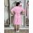 Langarm-Hemdkleid für Damen (Einheitsgröße S/M) ITALIAN FASHION IMWGM23447