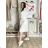 Langarm-Hemdkleid für Damen (Einheitsgröße S/M) ITALIAN FASHION IMWGM23447