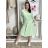 Langarm-Hemdkleid für Damen (Einheitsgröße S/M) ITALIAN FASHION IMWGM23447