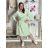 Langarm-Hemdkleid für Damen (Einheitsgröße S/M) ITALIAN FASHION IMWGM23447