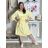 Langarm-Hemdkleid für Damen (Einheitsgröße S/M) ITALIAN FASHION IMWGM23447