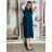 Damen Stretchhose (S/M/L Einheitsgröße) ITALIAN FASHION IM525STELA M/L/XL modrá petrolejová