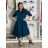 Damen Stretchhose (S/M/L Einheitsgröße) ITALIAN FASHION IM525STELA M/L/XL modrá petrolejová