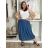 Elegante Hose mit Gürtel für Damen (S/M/L ONE SIZE) ITALIAN FASHION IM425057