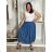 Elegante Hose mit Gürtel für Damen (S/M/L ONE SIZE) ITALIAN FASHION IM425057 M/L/XL hellblau