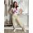 Sommerkleid oval Kurzarm Damen Übergröße (50/52/54 Einheitsgröße) ITALIAN FASHION IM425011