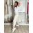 Sommerkleid oval Kurzarm Damen Übergröße (50/52/54 Einheitsgröße) ITALIAN FASHION IM425011