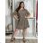Langes Sommerkleid für Damen (S/M ONE SIZE) ITALIAN FASHION IMWB222567