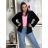 Damen-Langarmjacke (S/M ONE SIZE) ITALIAN FASHION IMPDY23MDUE991838 M weiß