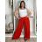 Tílko letní icecool dámské (S/M ONE SIZE) ITALSKÁ MÓDA IMM21634 S / M / L rot