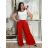 Tílko letní icecool dámské (S/M ONE SIZE) ITALSKÁ MÓDA IMM21634 S / M / L rot