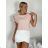 Kleid mit 3/4 Ärmeltasche für Damen (uni sl) ITALIAN Fashion IM3181746