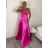 Langes ärmelloses Sommerkleid für Damen (Einheitsgröße S/M) ITALIAN FASHION IMPBB233449lx weiß S / M