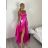 Langes Sommerkleid mit Trägern für Damen (XS/S/M ONE SIZE) ITALIAN FASHION IMPBB24B24780
