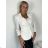 Damen-Langarmjacke (S/M ONE SIZE) ITALIAN FASHION IMPDY23MDUE991838 S / M / L beige