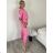 Mittellanger Damenrock (Einheitsgröße S/M) ITALIAN FASHION IMM23HG3154 S / M / L pink