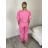 Mittellanger Damenrock (Einheitsgröße S/M) ITALIAN FASHION IMM23HG3154 S / M / L pink