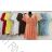 Sommerkleid oval Kurzarm Damen Übergröße (50/52/54 Einheitsgröße) ITALIAN FASHION IM425011