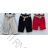 Stretch-Shorts für Damen (S / M ONE SIZE) ITALIAN FASHION IMD22456