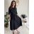 Langärmliges Hemdkleid für Damen mit Gürtel (S/M EINHEITSGRÖSSE) ITALIAN FASHION IMPSH24210151