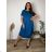 Sommerkleid oval Kurzarm Damen Übergröße (50/52/54 Einheitsgröße) ITALIAN FASHION IM425011