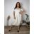 Sommerkleid oval Kurzarm Damen Übergröße (50/52/54 Einheitsgröße) ITALIAN FASHION IM425011