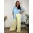 Sommerkleid oval Kurzarm Damen Übergröße (50/52/54 Einheitsgröße) ITALIAN FASHION IM425011 54/56/58 türkis
