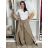 Sommerliche Wickelhose für Damen (Einheitsgröße S/M/L) ITALIENISCHE MODE IM426159 M/L/XL růžová fuchsiová